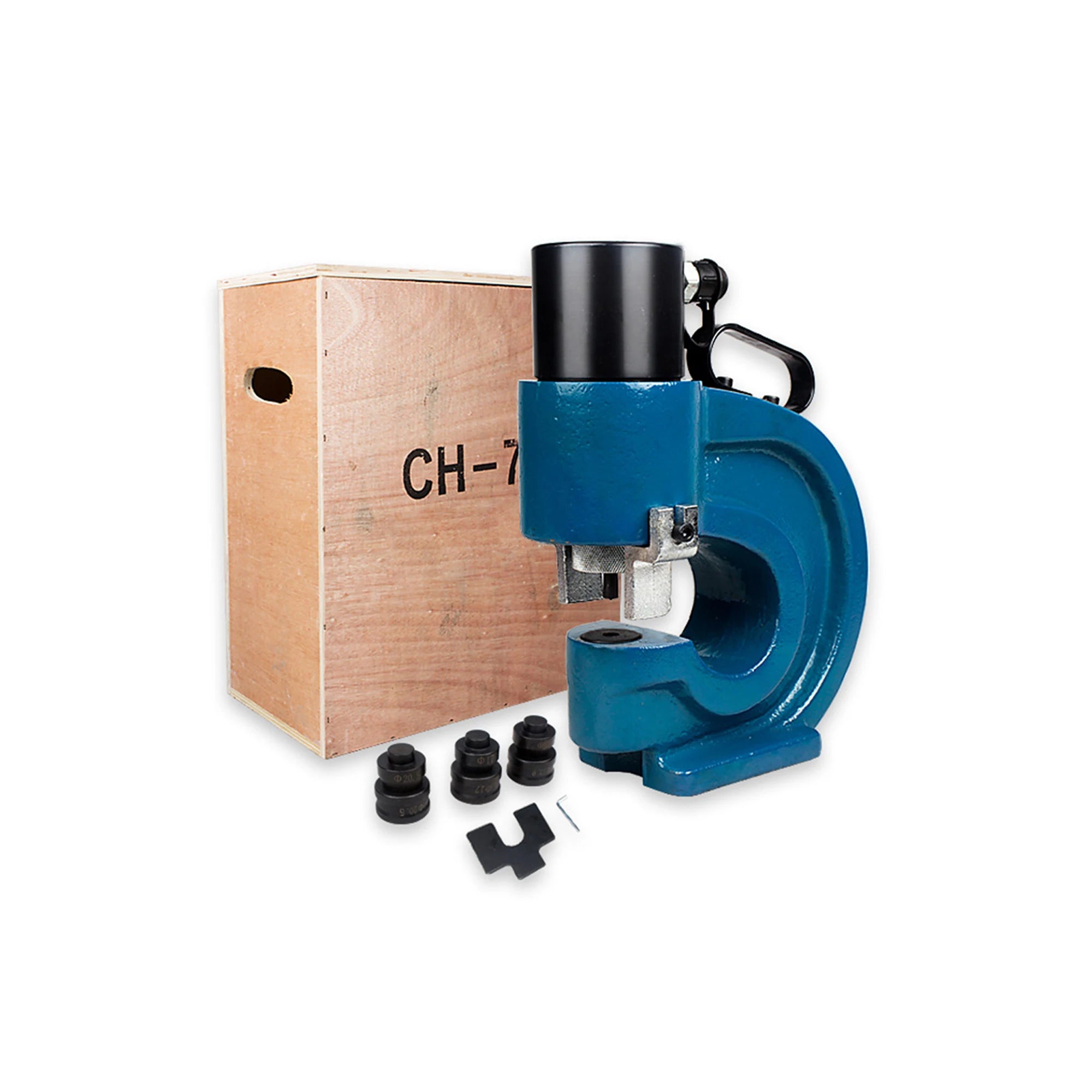 XINPU CH-70 Portable Handhold Hydraulic Puncher Metal Iron Sheet Hole Punching Machine