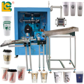PLC Touch Control Servo Motor Cup Screen Printing Machine Plastic Cup Serigraphic Printing Machine