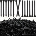 Hot Selling Black Bamboo Golf Tees Various Sizes Factory Direct Supply
