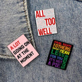 Music Lover Merchandise Singer Album Badge