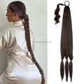 New Arrival 26/36inch Long Jumbo Braid Ponytail Wrap Around Hairpieces Synthetic Fiber Braids Ponytails Extensions