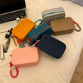 Large Capacity Portable Silicone Makeup Bag Waterproof Zipper Closure Reusable Travel Cosmetic Jewelry Desktop Storage New