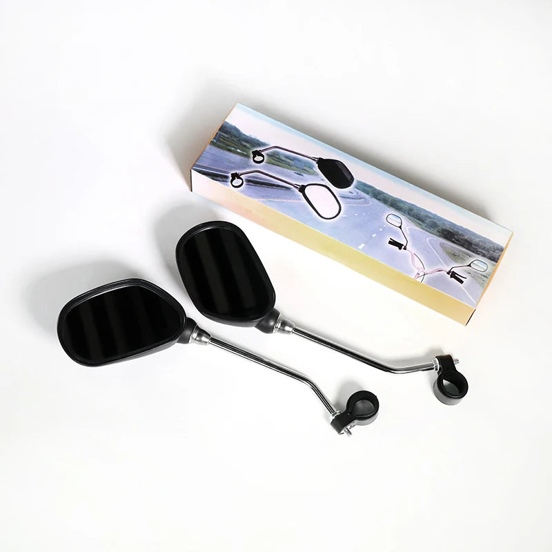 Adjustable 360 Rotation Bicycle Rear View Tail Mirror Universal BMX Bike Parts; Side Mirror for Rearview Reflection
