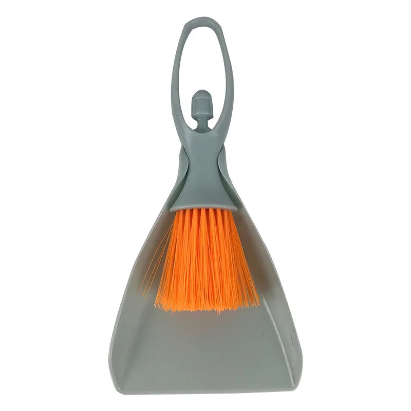 Mini Hand Computer Keyboard Cleaning Whisk Brush Broom Dustpan Set for Table