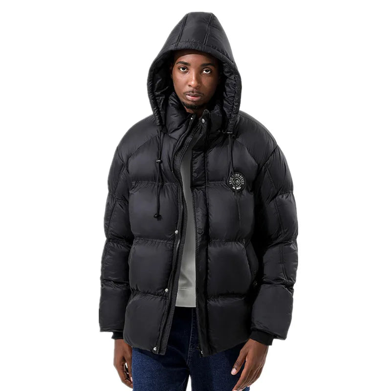 OEM Custom Winter Bubble Puff Jackets Men Wholesale Logo Nylon Puffer Jacket Utility Outdoor Men's Jacket
