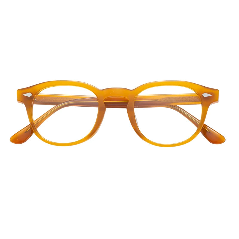 Classic Acetate Unisex Eyeglass Frames for Diamond Face Shape Lightweight Durable Eyewear
