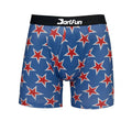 Custom Men's Plus Size Boxer Briefs with Classic Rise Spandex/Polyester Material Breathable & Eco-Friendly Custom Logo Options