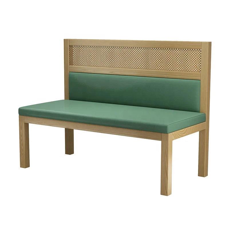 Modern Western Restaurant Sofa Restaurant Three Booth Rattan Dining Chair