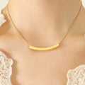 Trendy Titanium Stainless Steel Snake Chain Jewelry Choker Necklace Women MegaBDM