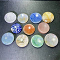 Wholesale Natural Crystal Crafts Flower Agate Bowl Ruby in Zoisite Golden Healer Bowl Crystal Bowl for Healing