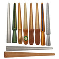 Mertal Ring Sizer Stick Measuring Tool Jewelry Store Jewelry Measuring Tool US 0-13 HK 1-33 Copper Ring Size Stick Mandrel