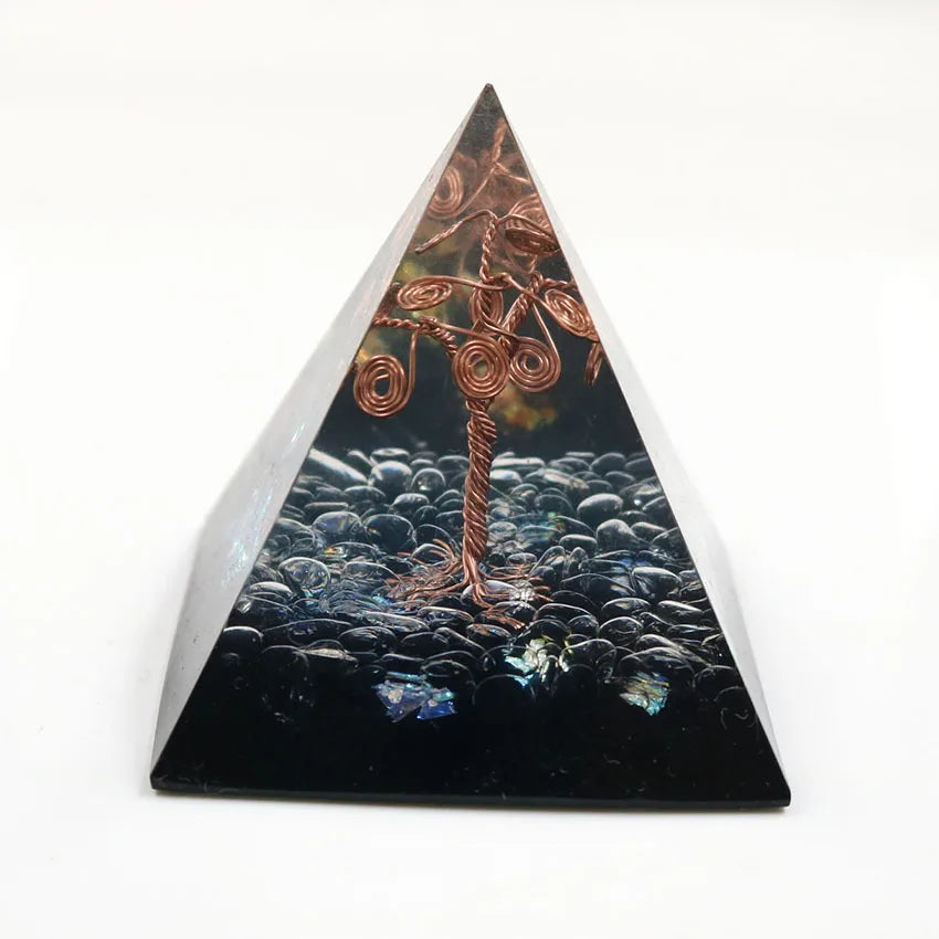 2025 Orgone Pyramid for Sale Wholesale Gemstone Orgonite Pyramids Folk Crafts