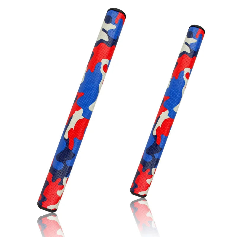 Best Standard Size 265mm Pu Leather Core 0.58" Non Slip Surface Camouflage Golf Putter Grip