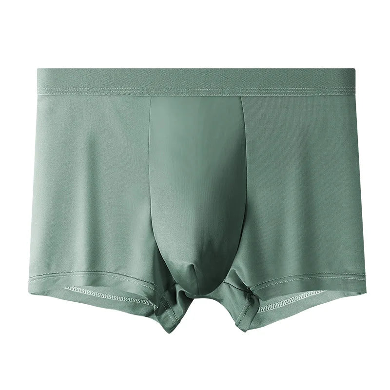 2022 New Style Hot Sale Seamless Briefs Sustainable Breathable Ice Silk Men Boxer  Underwear Man Panties for Summer