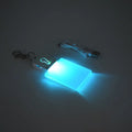 7 Colors Square Acrylic Lantern Sublimation Blanks LED Lantern Keychain Christmas Ornaments