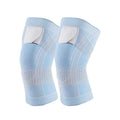 HX001 OLLAS Sports Knee Strap Protector Sleeve Spring Pads Compression Knee Brace for Support