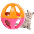 RTS Factory Direct Sale 3.6cm Two-color Sounding Bell Ball Cat Interactive Toy Cat Toys Pet Toy Ball to Play
