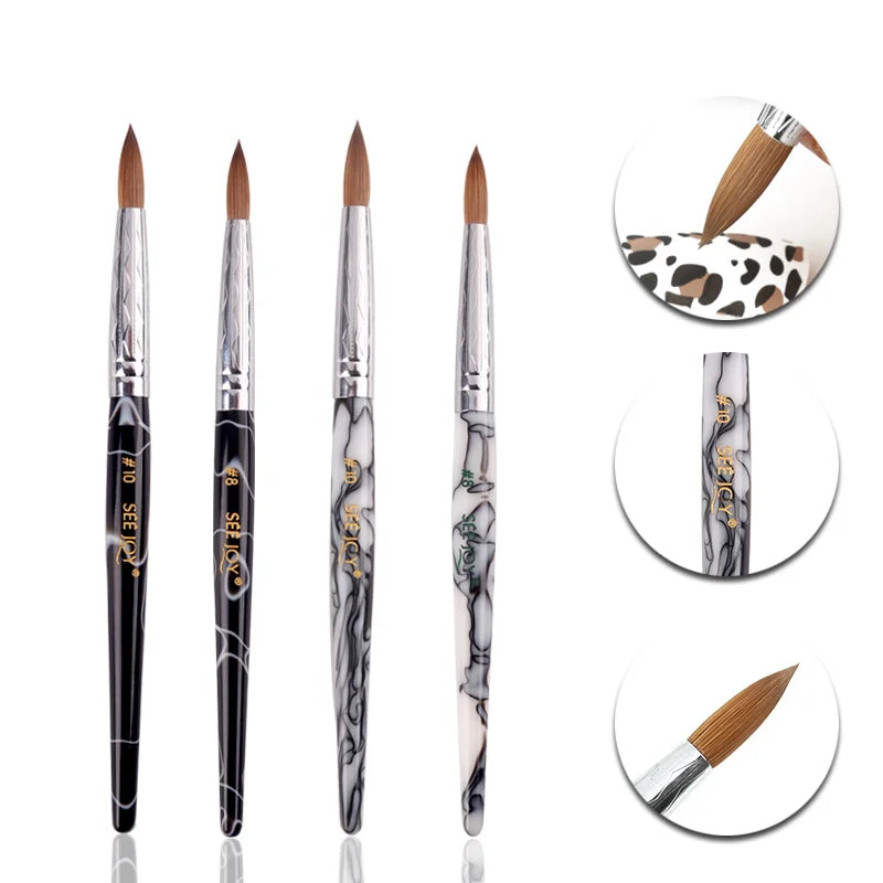 2026 High Professional Oem Hook Flower Nail Polish Corrector Pen Remove Kadeisy Nail Brush