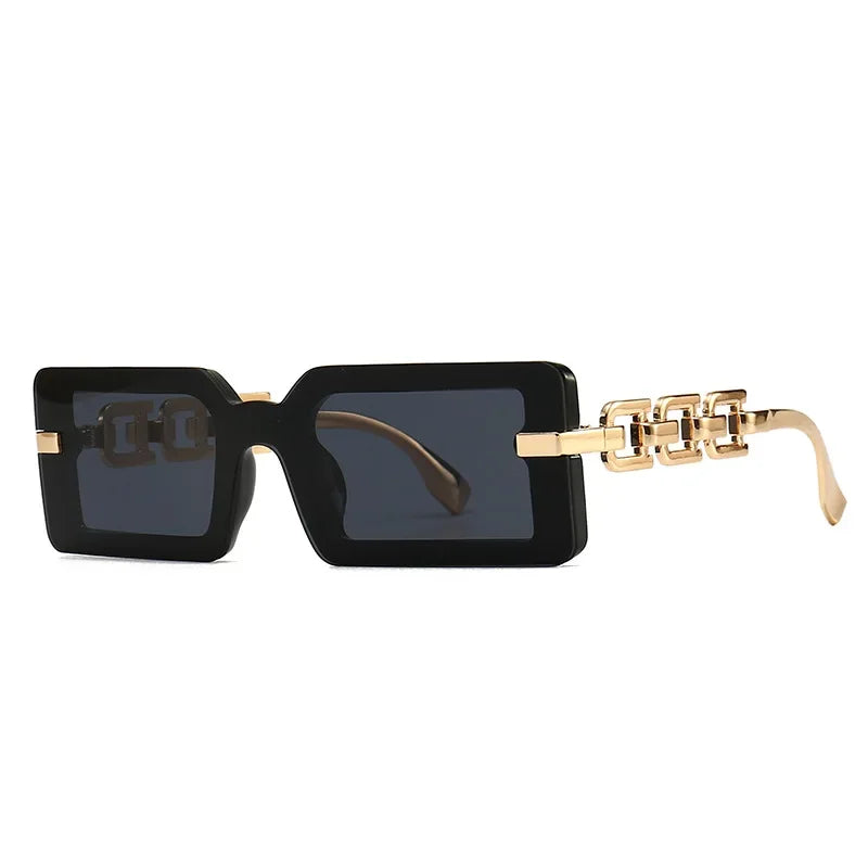GWTNN OEM Gafas De Sol Cuadradas Vintage Para Mujer Colored Sunglasses Rectangle