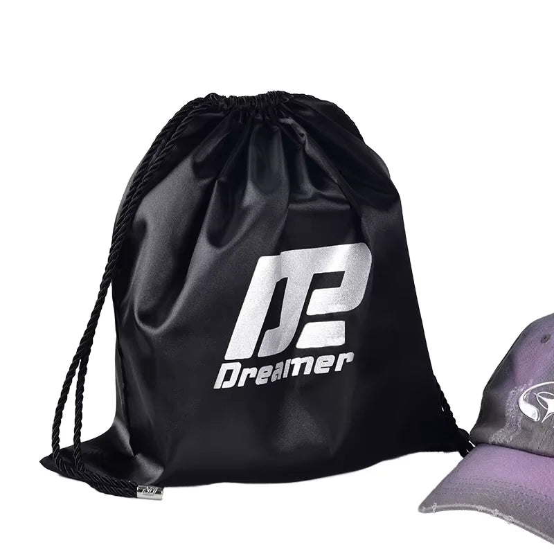 Factory Direct Sales Soft Drawstring Satin Purse Dust Bag for Jewelry Gift Packaging Customizable