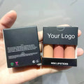 Makeup Mini Lipstick Kit Travel Makeup Private Label Glossy Vegan Matte Lipstick Set Organic Lip Care Lipgloss
