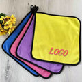 Double Side Coral Fleece Microfiber Cloth Micro Fiber Cloth Microfiber Towel Cleaning Cloth Washing Towel for Car Care