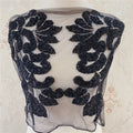 Fashion  Motif Hot Fix Rhinestones Embellishment Iron on Patches Sewing Supplies for Clothes