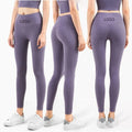 Custom Wholesale Workout Gym Clothes Yoga Pants Without T Line High Waist Butt Lift Tight Yoga Leggings for Women