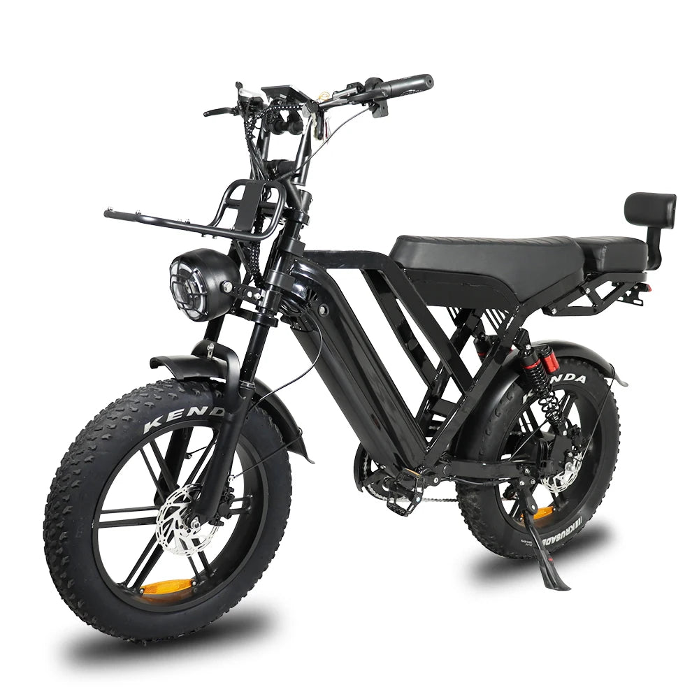 VOMO X50 Chopper Bike Electr Cargo Bike Eu Warehouse 20 Inch Free Shipping Ebike X50 Double Suspension E-bike