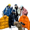 Wholesale Winter Waterproof Mens Jacket Outerwear Custom logo Embroidery Bubble Jacket Coat