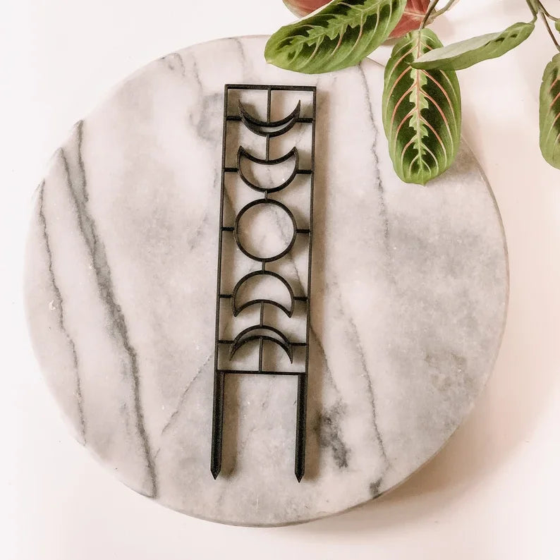 Wooden Laser-Cut Plant Trellis Stake 3mm Thickness Wall Hanging Decoration for Crawling Climbing Houseplants