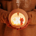 2022 Cute Cartoon Planet Aroma Essential Oil Diffuser With Magnetic Levitating Ambient Lamp Aromatherapy Humidifier