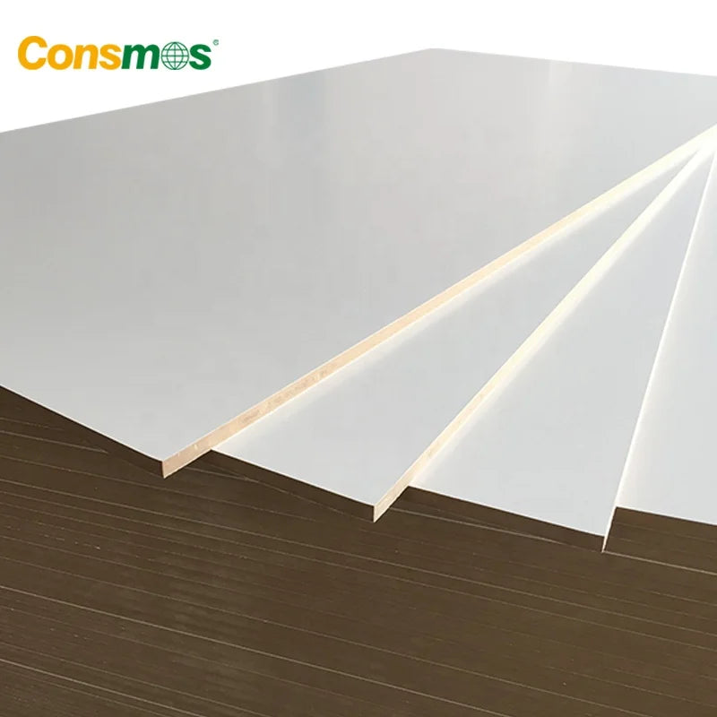 Good Quality Mdf Sheet Melamine Faced Mdf for Furniture Decoration