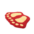 Modern Microfiber Bathroom Bath Mat Soft Water Absorbent Non-slip Cartoon Pattern Machine Washable Medium Thickness TPR Backing