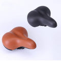 Vintage Bike Saddle Road Bike Seat Waterproof Comfort Wide Bicycle Saddle