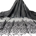 Harvest Nylon Cotton Bordery 3D Guipure Fringe Lace Fabric for Garment