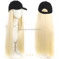 Hot sales baseball cap Hair Wig Straight Synthetic Wigs Hat Wig Suitable for outdoor wear by European and American wome MegaBDM