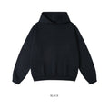 High Quality 440g Polyester/Cotton Men's Spring Hoodie Regular Fit Pullover Hooded Custom Logo Printed Geometric Pattern