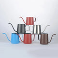 Lightweight Portable 250/350ML Capacity Stainless Steel Non-Stick Coated Hand Brew Coffee Maker for Afternoon Tea