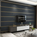 Hot 3D Three-dimensional Deer Skin Velvet Wallpaper Plain Non-woven Fabric Marble Stripe Living Room TV Background Wallpaper