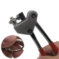 999 14K S925 Silver Jewelry Tools Ring Marker Pliers with Punch Ring & Engraving Features Handheld Ring Marker Pliers