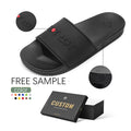 Slipper Designer Air Slides Fashion Flat Printed Pvc Terlik Taban Tasarimi Mens Slide Babouche Homme