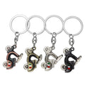 2025 Bulk Colorful Alloy Brass Keychain Fashionable Metal Carabiner for Keys and Souvenirs with Offset Printing