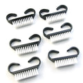 Wholesale Fingernail Scrub Brushes Soft Handle Grip for Toes Dust Cleaning Brush Nail Art Manicure Tools