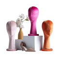 Head Hat Holder Headband Display Velvet Head Mannequin Heads With Base for Wig Display Rack
