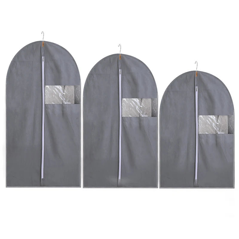 Wholesale Customer Clothes Storage Non Woven Garment Bag Suit Cover Bag Suit Bag Custom logo