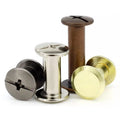 Stainless Steel Brass Slotted Book Binding Screw Male and Female Socket Cap Chicago Knife Pivot Screws