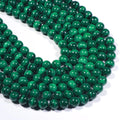 High Quality Real Malachite Beads Strand 4/6/8/10/12mm Round Stone Loose Beads Natural Green Malachite Beads for Jewelry Making