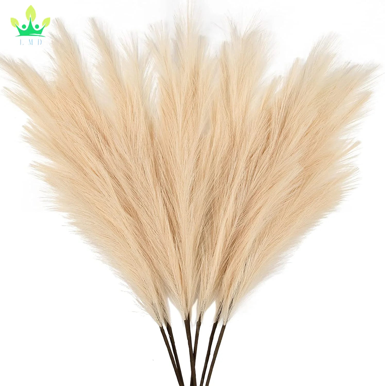 Pampas Grass Large Tall Fluffy Artificial Flower Boho Decor Bulrush Reed Grass for Vase Filler Farmhouse Home Wedding Decor