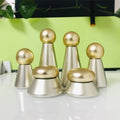 Luxury 30g 50g  100ml 120ml Empty White Golden Lotion Skincare Pump Sprayer Packaging Glass Jar Cosmetic Bottle